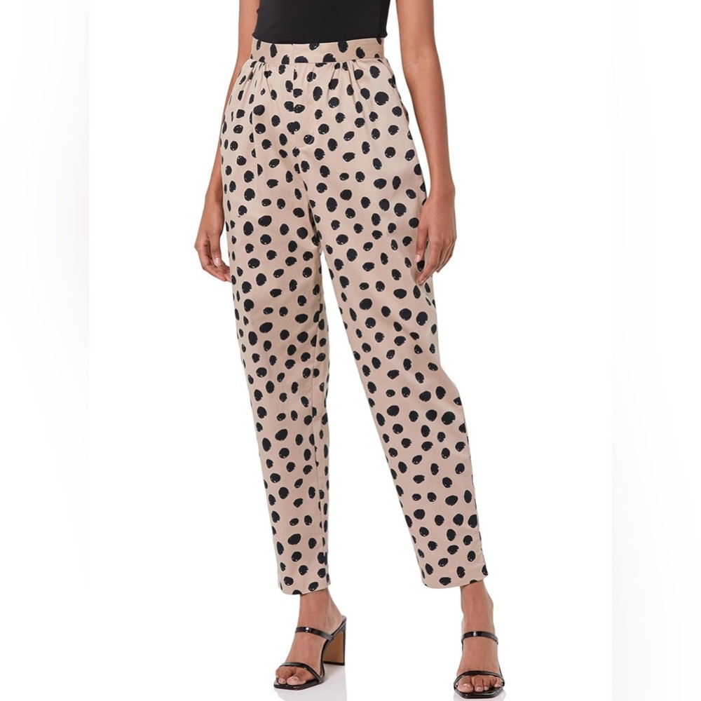 Chic Polka Dot Women's Trousers